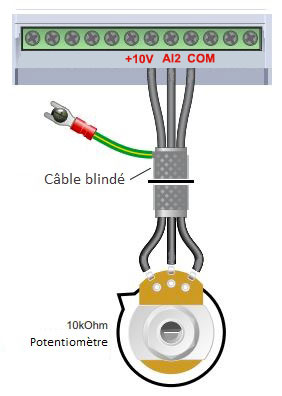 Câblage potentiomètre variateur sd1 imo